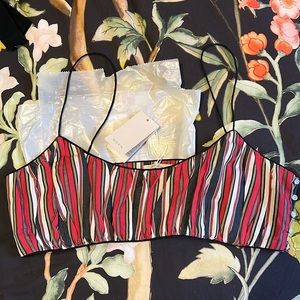 Doen Amora Top in Montecito Stripe XL New With Tags